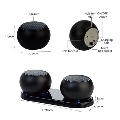 Projector Speaker Bluetooth TWS Mini Speaker Portable Tinny Speaker Bluetooth Small Wireless BM3DE Outdoor Sound Box